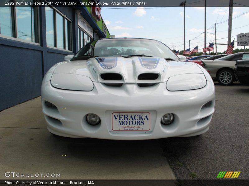 Arctic White / White 1999 Pontiac Firebird 30th Anniversary Trans Am Coupe