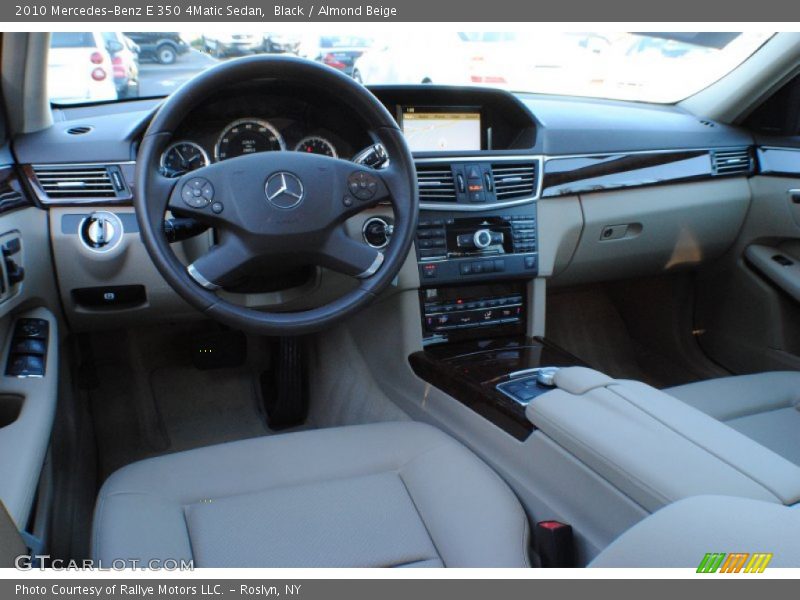 Black / Almond Beige 2010 Mercedes-Benz E 350 4Matic Sedan