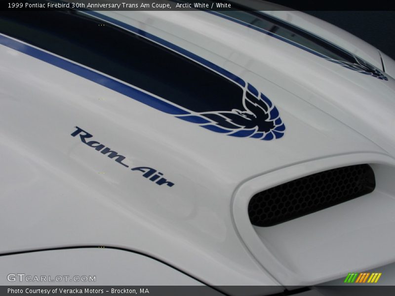Arctic White / White 1999 Pontiac Firebird 30th Anniversary Trans Am Coupe