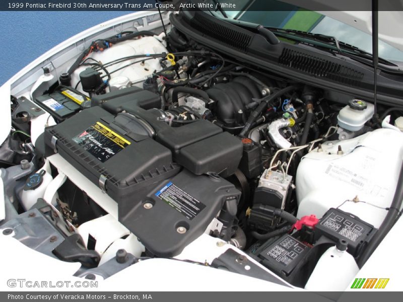Arctic White / White 1999 Pontiac Firebird 30th Anniversary Trans Am Coupe