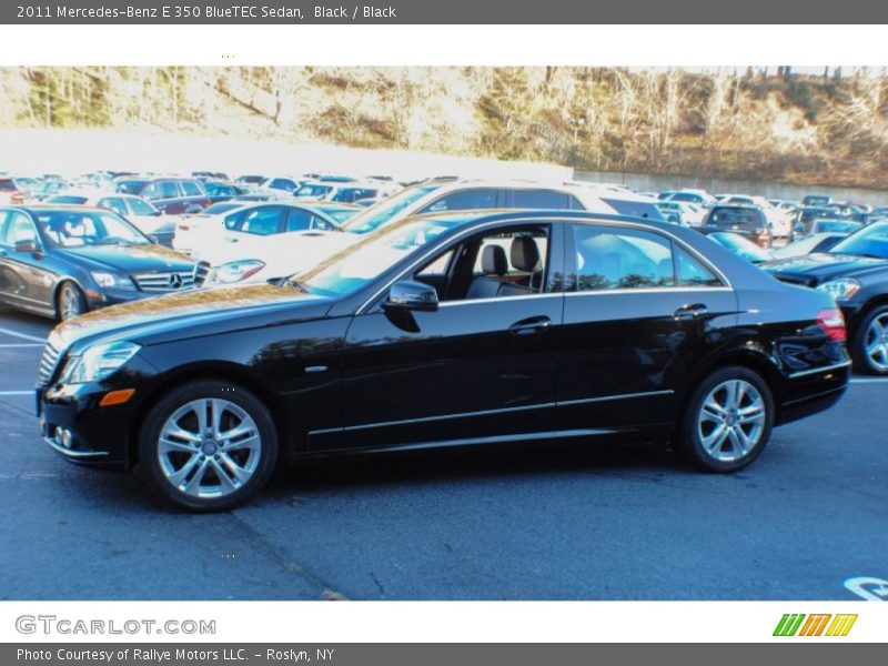 Black / Black 2011 Mercedes-Benz E 350 BlueTEC Sedan