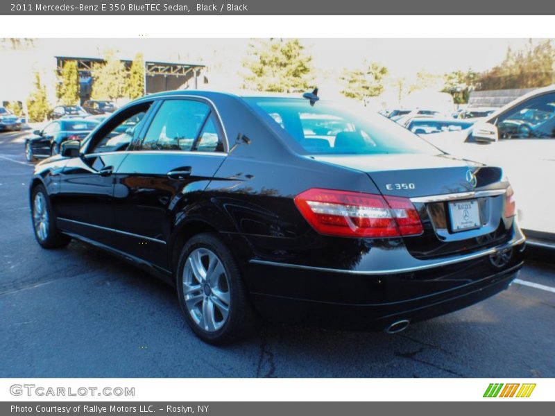 Black / Black 2011 Mercedes-Benz E 350 BlueTEC Sedan