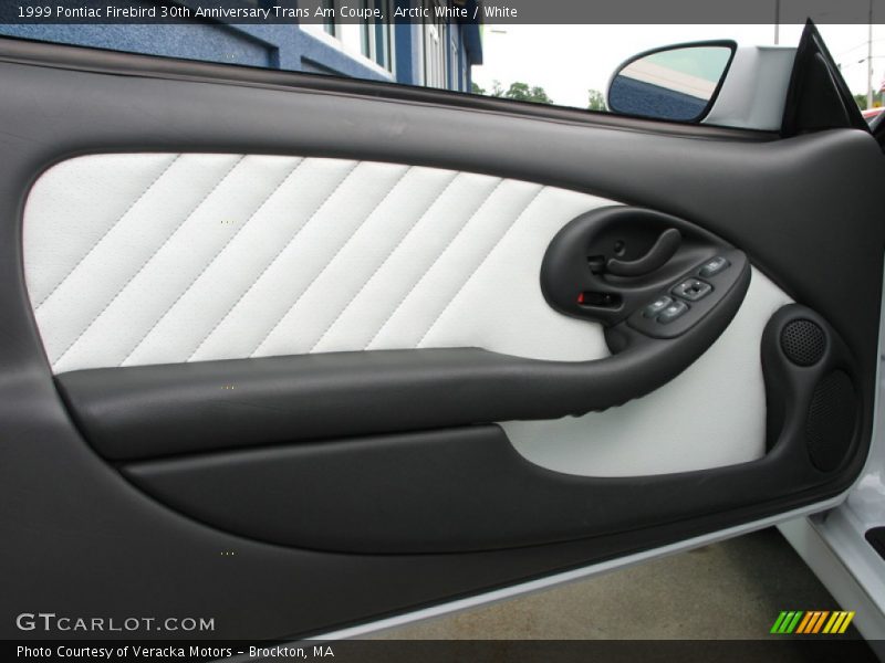 Arctic White / White 1999 Pontiac Firebird 30th Anniversary Trans Am Coupe