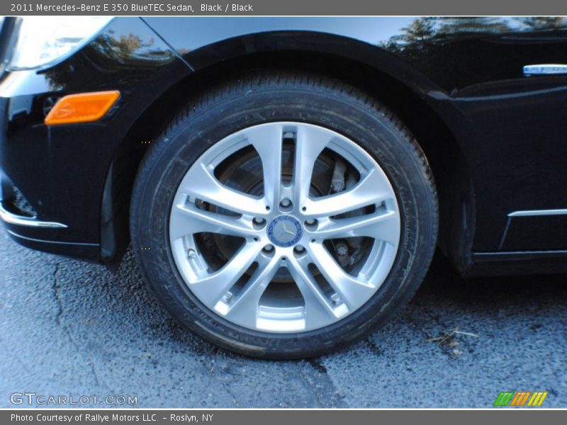 Black / Black 2011 Mercedes-Benz E 350 BlueTEC Sedan