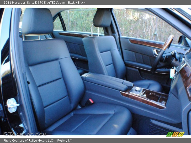 Black / Black 2011 Mercedes-Benz E 350 BlueTEC Sedan
