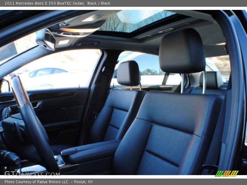 Black / Black 2011 Mercedes-Benz E 350 BlueTEC Sedan