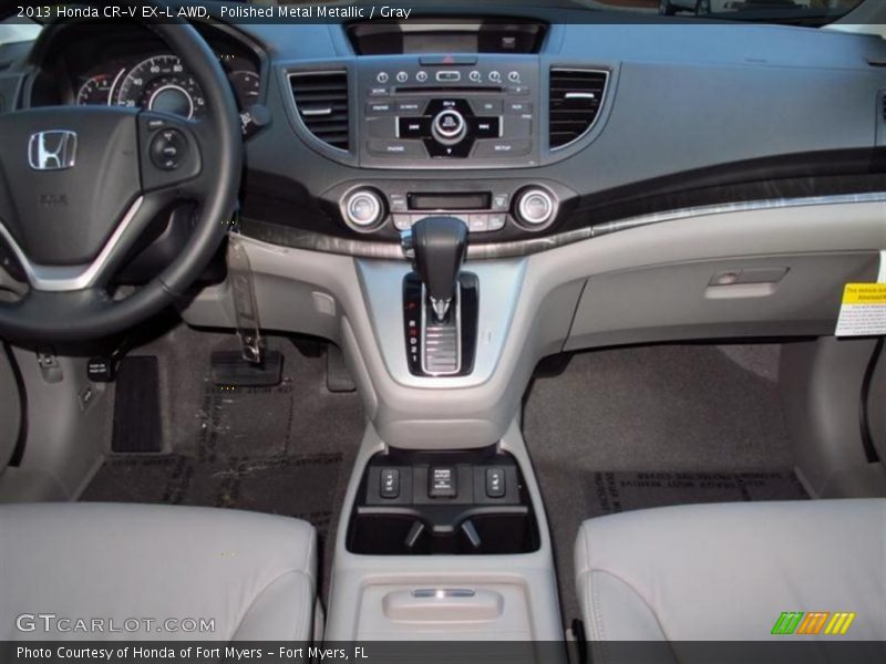 Polished Metal Metallic / Gray 2013 Honda CR-V EX-L AWD