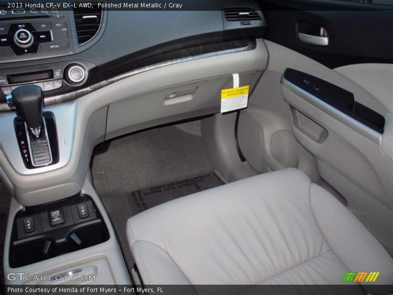 Polished Metal Metallic / Gray 2013 Honda CR-V EX-L AWD