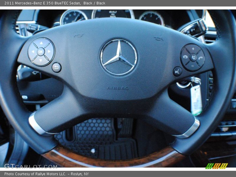 Black / Black 2011 Mercedes-Benz E 350 BlueTEC Sedan