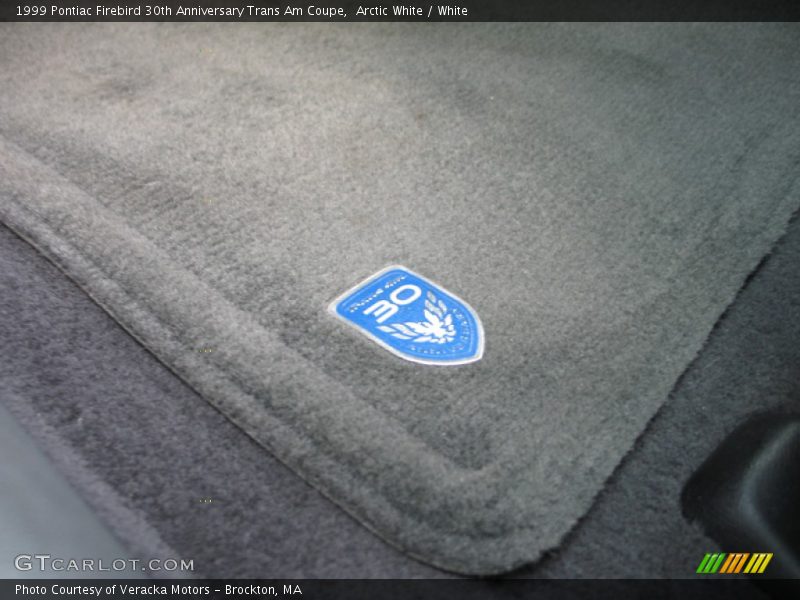 Arctic White / White 1999 Pontiac Firebird 30th Anniversary Trans Am Coupe