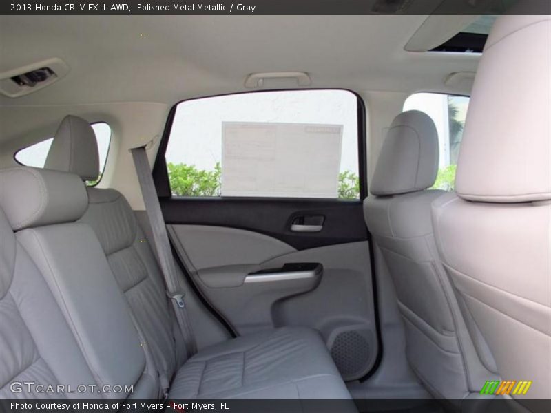 Polished Metal Metallic / Gray 2013 Honda CR-V EX-L AWD