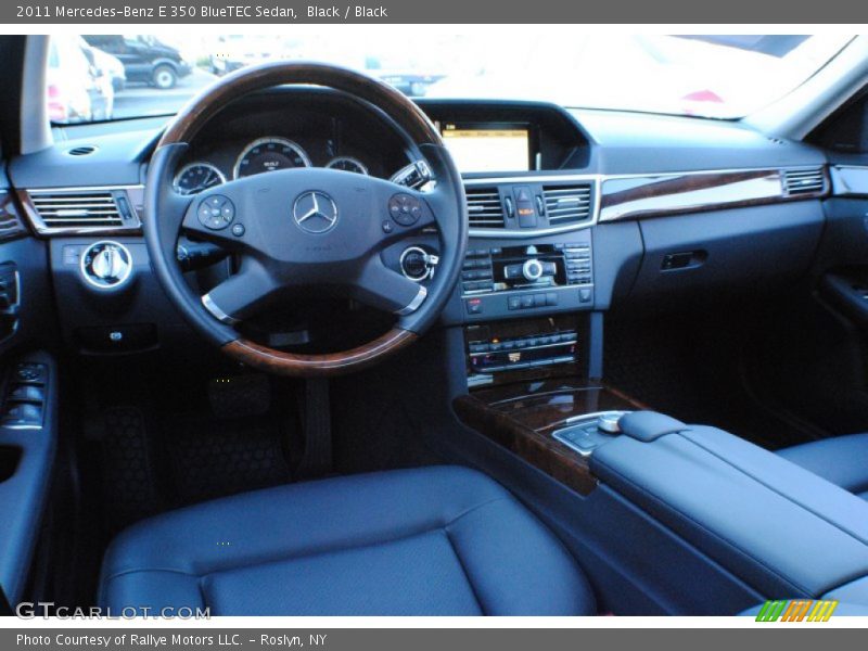 Black / Black 2011 Mercedes-Benz E 350 BlueTEC Sedan