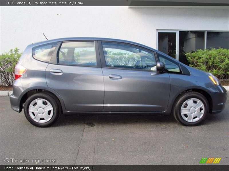 Polished Metal Metallic / Gray 2013 Honda Fit