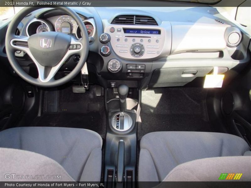 Polished Metal Metallic / Gray 2013 Honda Fit