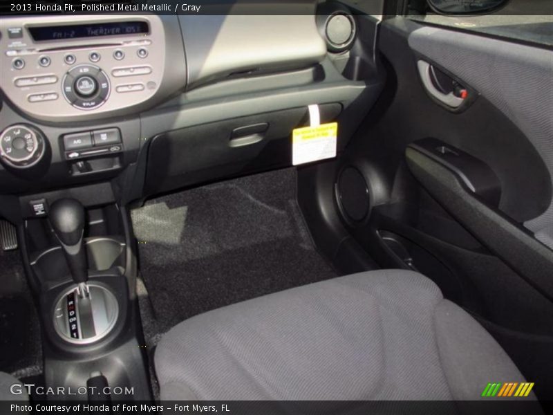 Polished Metal Metallic / Gray 2013 Honda Fit