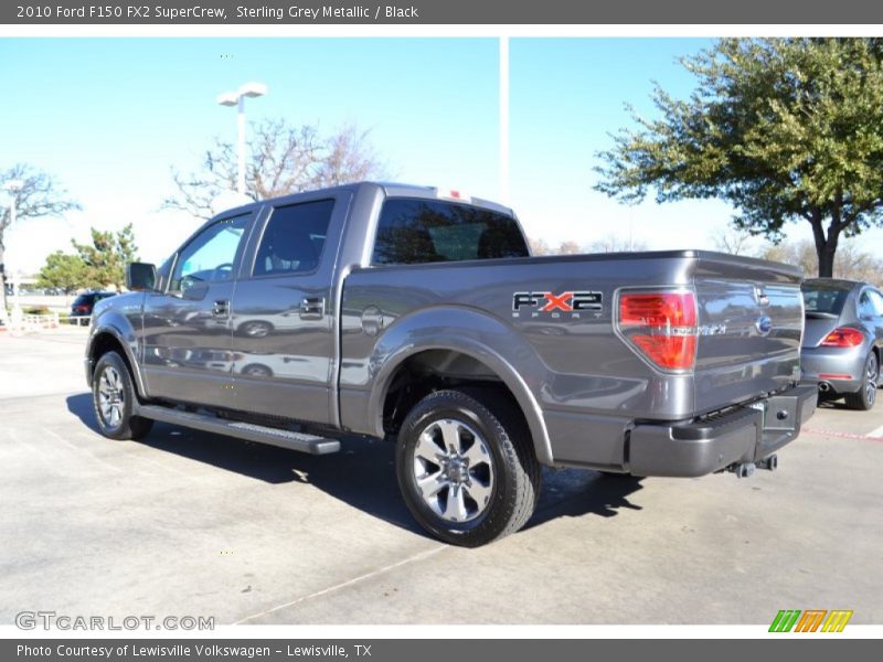 Sterling Grey Metallic / Black 2010 Ford F150 FX2 SuperCrew