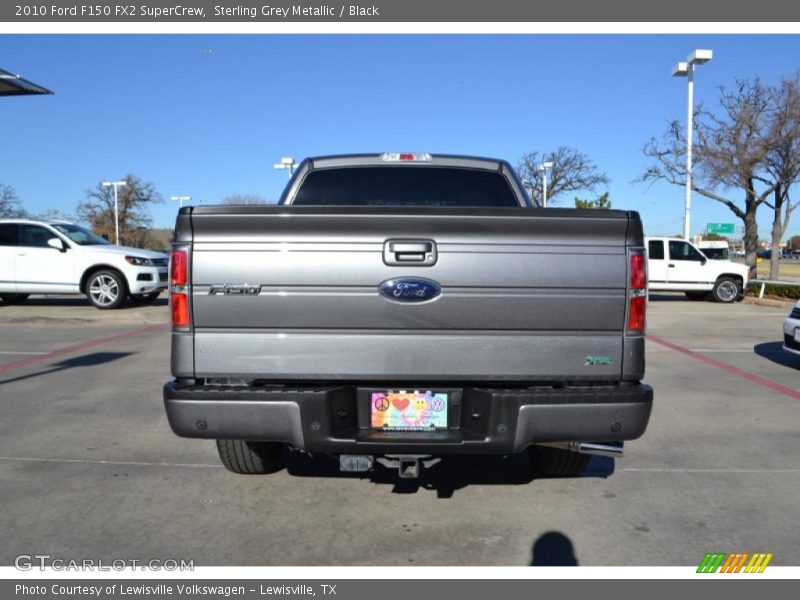 Sterling Grey Metallic / Black 2010 Ford F150 FX2 SuperCrew