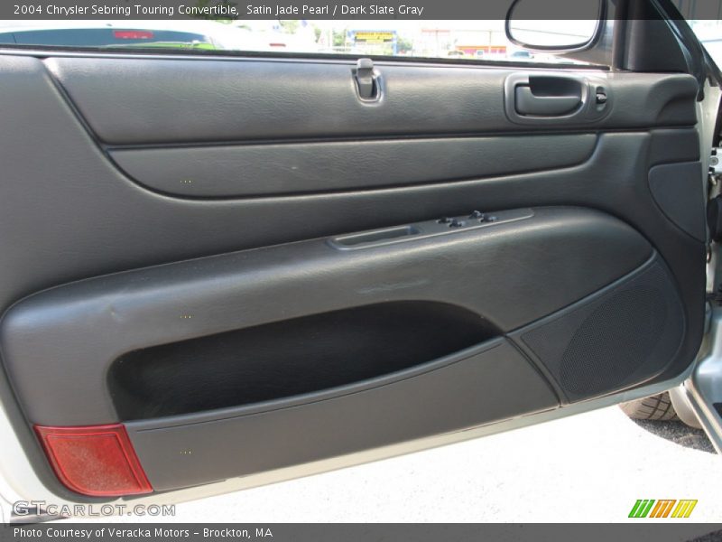 Satin Jade Pearl / Dark Slate Gray 2004 Chrysler Sebring Touring Convertible
