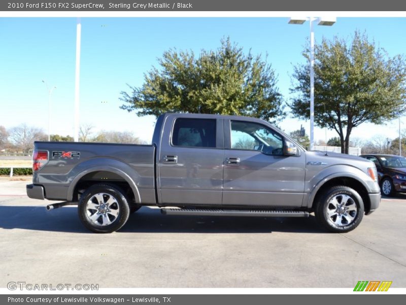 Sterling Grey Metallic / Black 2010 Ford F150 FX2 SuperCrew