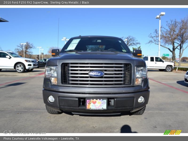 Sterling Grey Metallic / Black 2010 Ford F150 FX2 SuperCrew