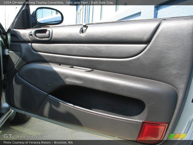 Satin Jade Pearl / Dark Slate Gray 2004 Chrysler Sebring Touring Convertible