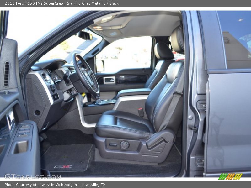 Sterling Grey Metallic / Black 2010 Ford F150 FX2 SuperCrew