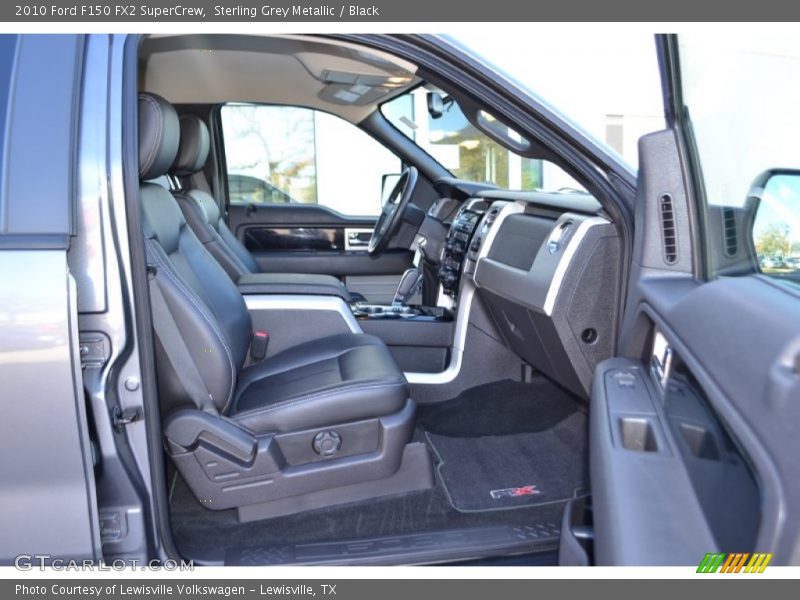 Sterling Grey Metallic / Black 2010 Ford F150 FX2 SuperCrew