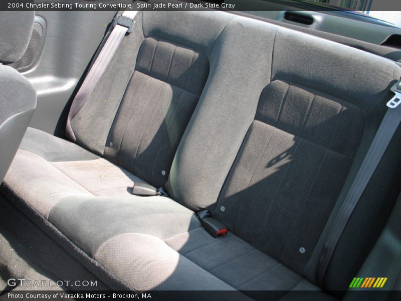 Satin Jade Pearl / Dark Slate Gray 2004 Chrysler Sebring Touring Convertible