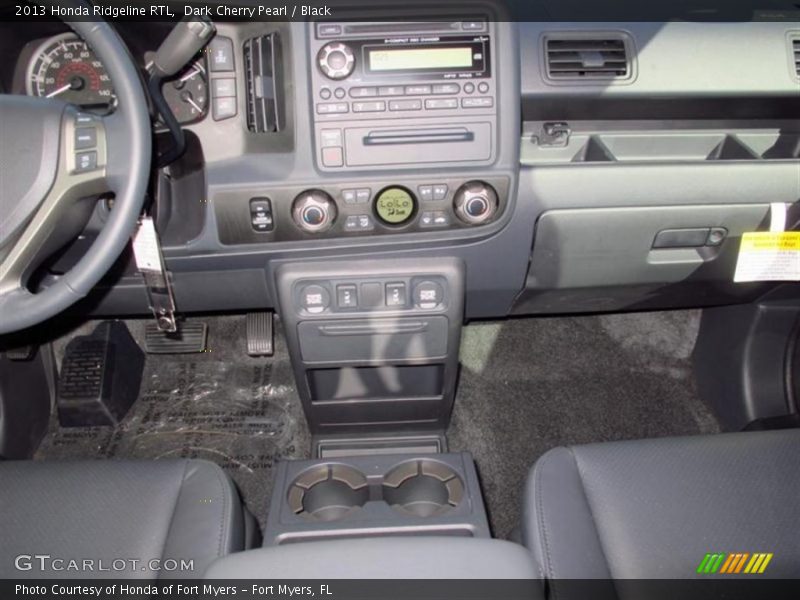 Dark Cherry Pearl / Black 2013 Honda Ridgeline RTL