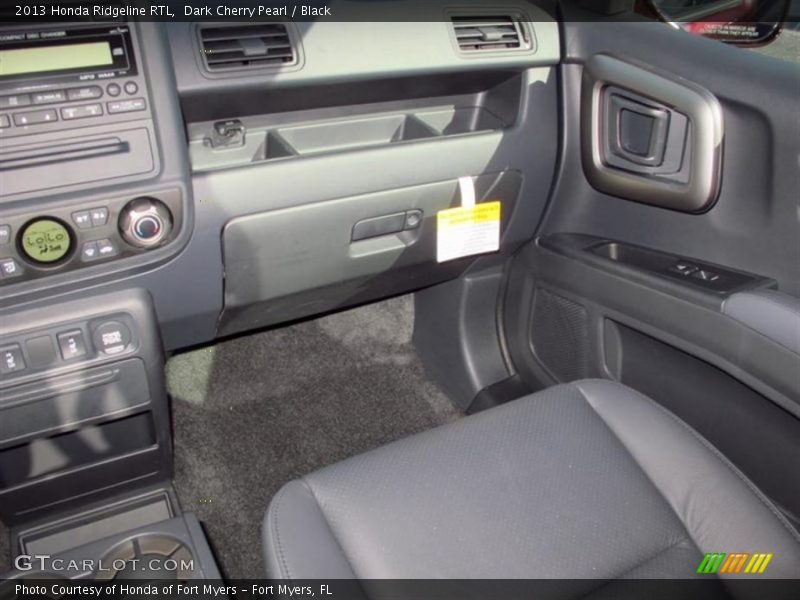 Dark Cherry Pearl / Black 2013 Honda Ridgeline RTL