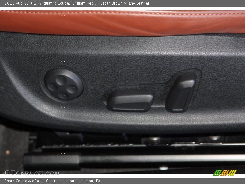 Brilliant Red / Tuscan Brown Milano Leather 2011 Audi S5 4.2 FSI quattro Coupe
