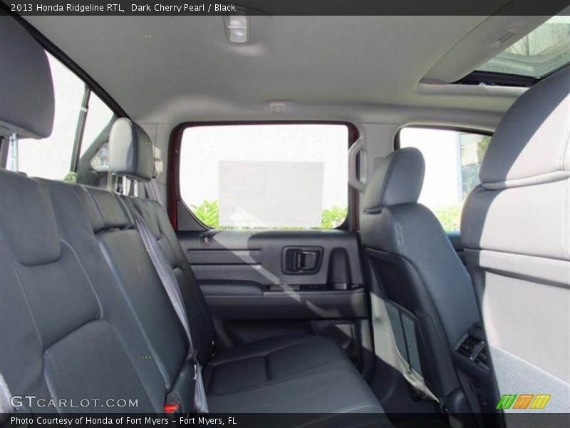 Dark Cherry Pearl / Black 2013 Honda Ridgeline RTL