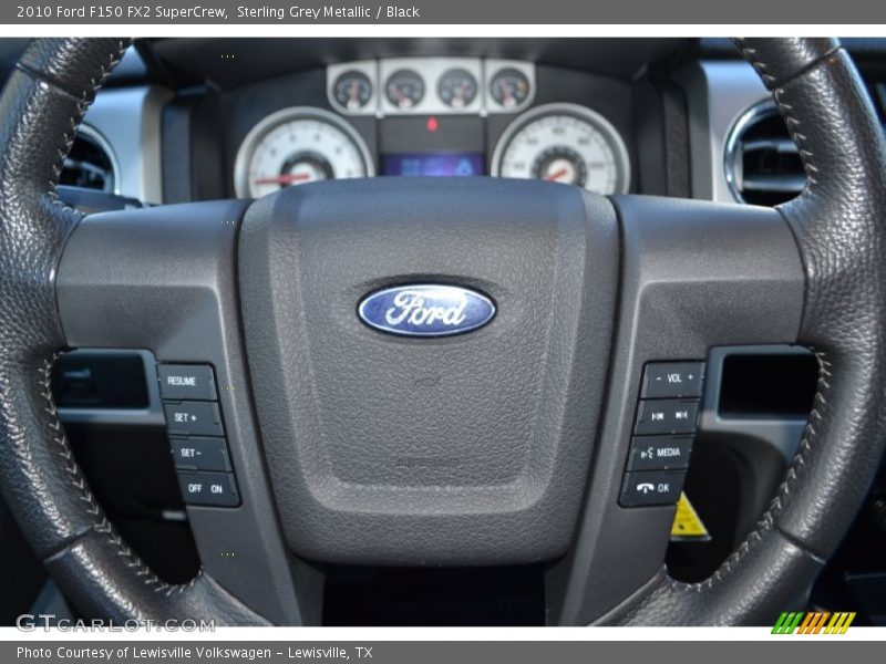 Sterling Grey Metallic / Black 2010 Ford F150 FX2 SuperCrew