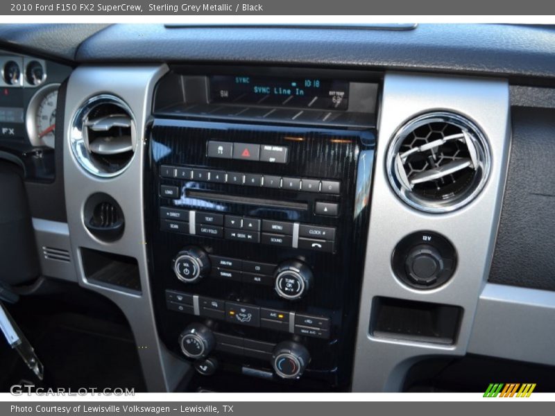 Sterling Grey Metallic / Black 2010 Ford F150 FX2 SuperCrew