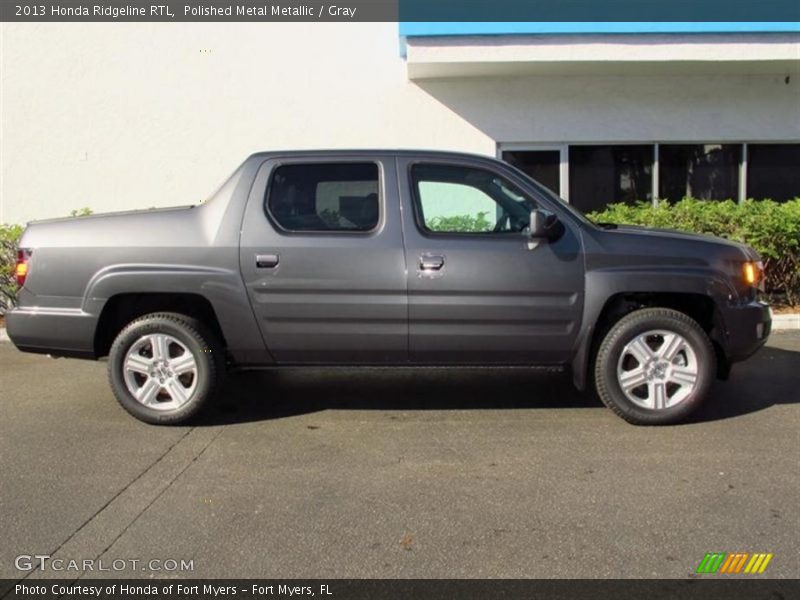 Polished Metal Metallic / Gray 2013 Honda Ridgeline RTL