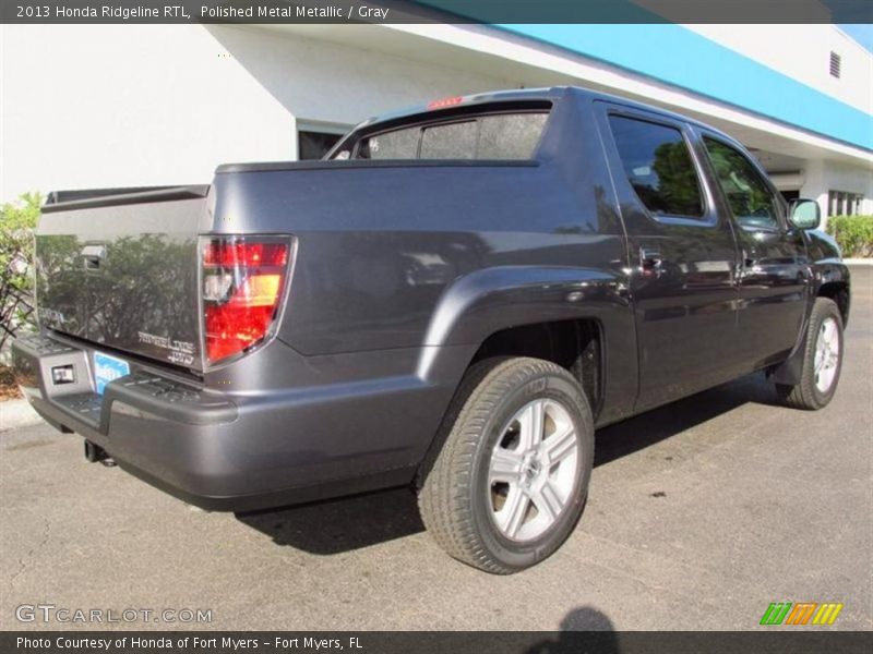 Polished Metal Metallic / Gray 2013 Honda Ridgeline RTL