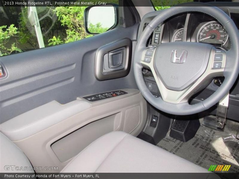 Polished Metal Metallic / Gray 2013 Honda Ridgeline RTL