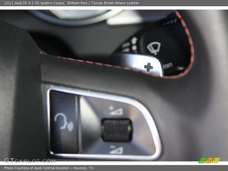 Brilliant Red / Tuscan Brown Milano Leather 2011 Audi S5 4.2 FSI quattro Coupe