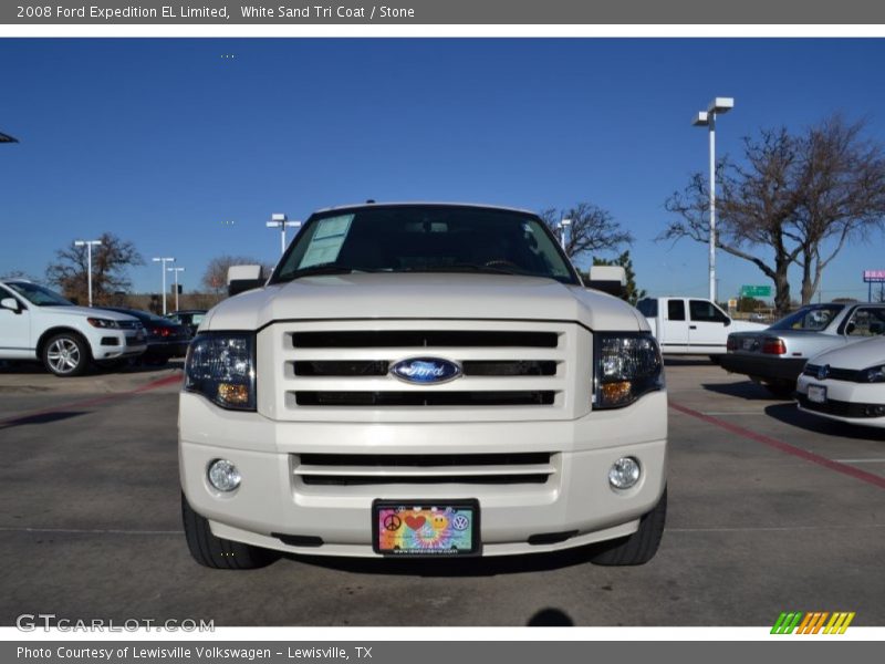 White Sand Tri Coat / Stone 2008 Ford Expedition EL Limited