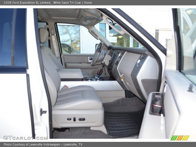 White Sand Tri Coat / Stone 2008 Ford Expedition EL Limited