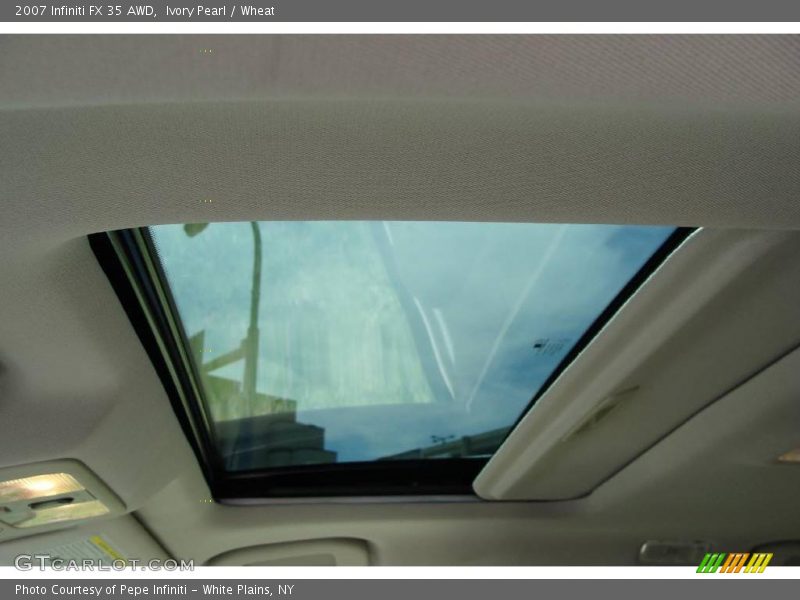 Ivory Pearl / Wheat 2007 Infiniti FX 35 AWD