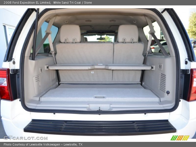 White Sand Tri Coat / Stone 2008 Ford Expedition EL Limited