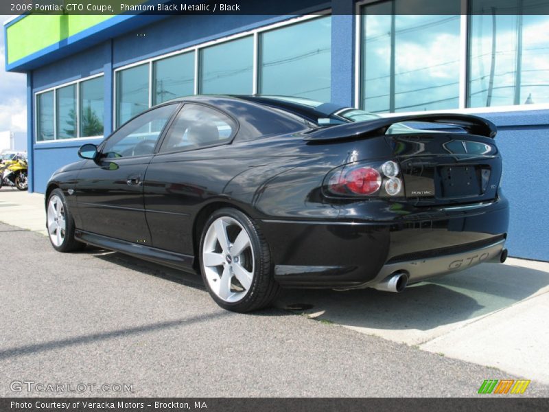  2006 GTO Coupe Phantom Black Metallic