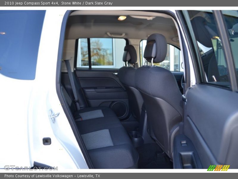 Stone White / Dark Slate Gray 2010 Jeep Compass Sport 4x4