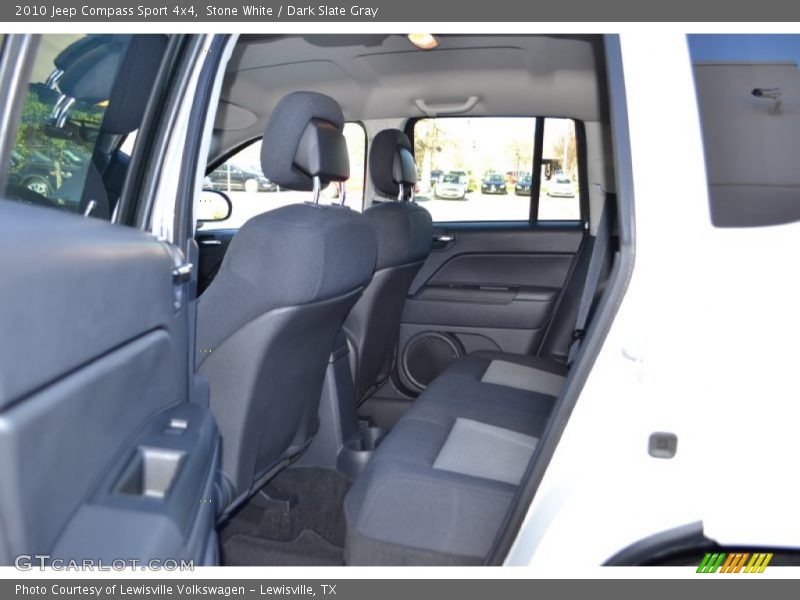 Stone White / Dark Slate Gray 2010 Jeep Compass Sport 4x4