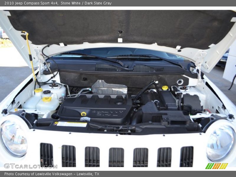 Stone White / Dark Slate Gray 2010 Jeep Compass Sport 4x4