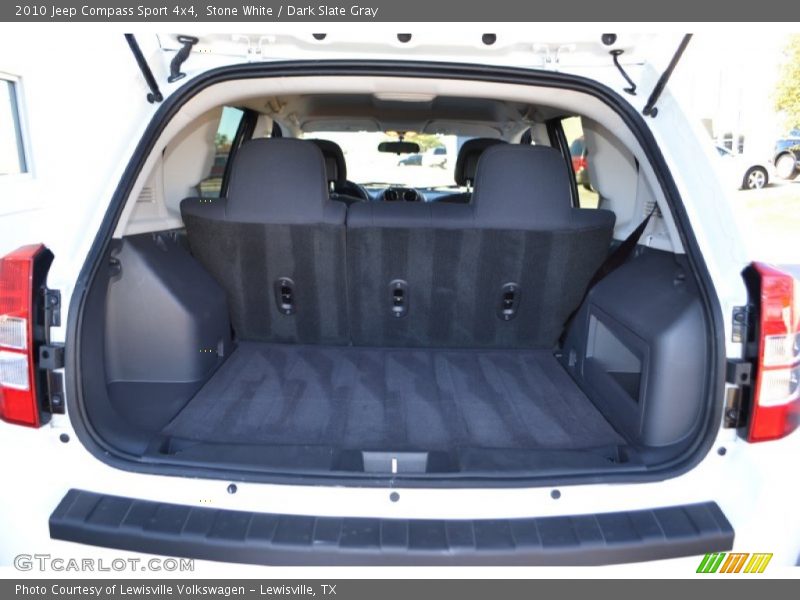 Stone White / Dark Slate Gray 2010 Jeep Compass Sport 4x4