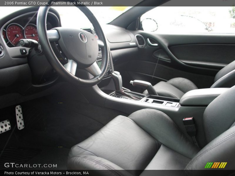 Black Interior - 2006 GTO Coupe 