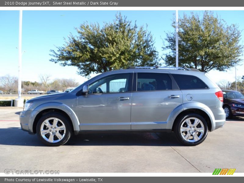 Silver Steel Metallic / Dark Slate Gray 2010 Dodge Journey SXT