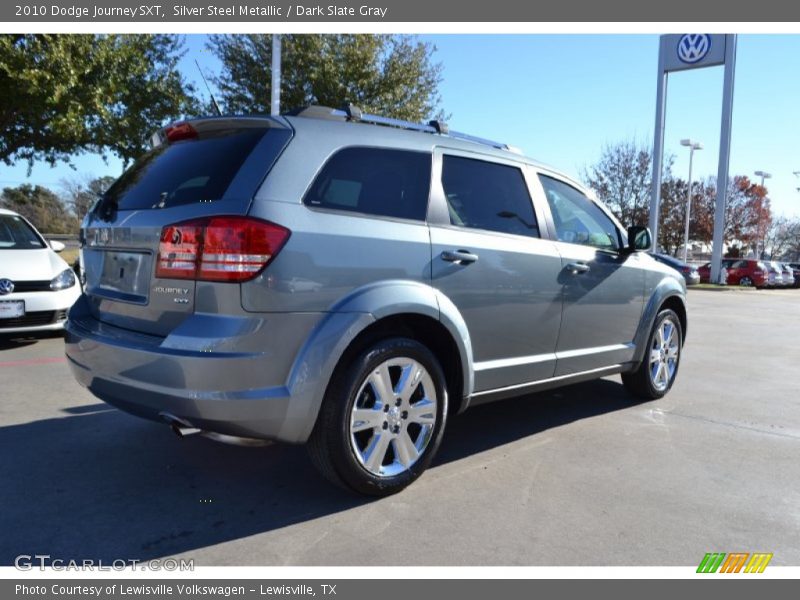 Silver Steel Metallic / Dark Slate Gray 2010 Dodge Journey SXT